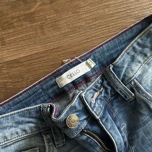 Cello ripped skinny jeans